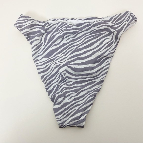 Dippin Daisy’s Cove Grey Zebra Print Bikini Set - Picture 11 of 12